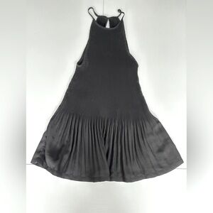 LULUS Black High Neck Sleeveless Tunic/Mini Dress Size Xs